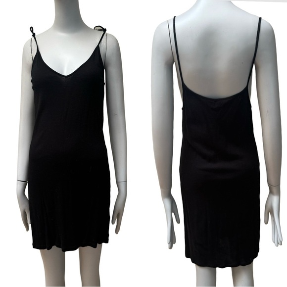 JOIE Alpina 100% Silk Dress Caviar Paisley Tie Neck Loose Fit Dress With Slip - Picture 14 of 16